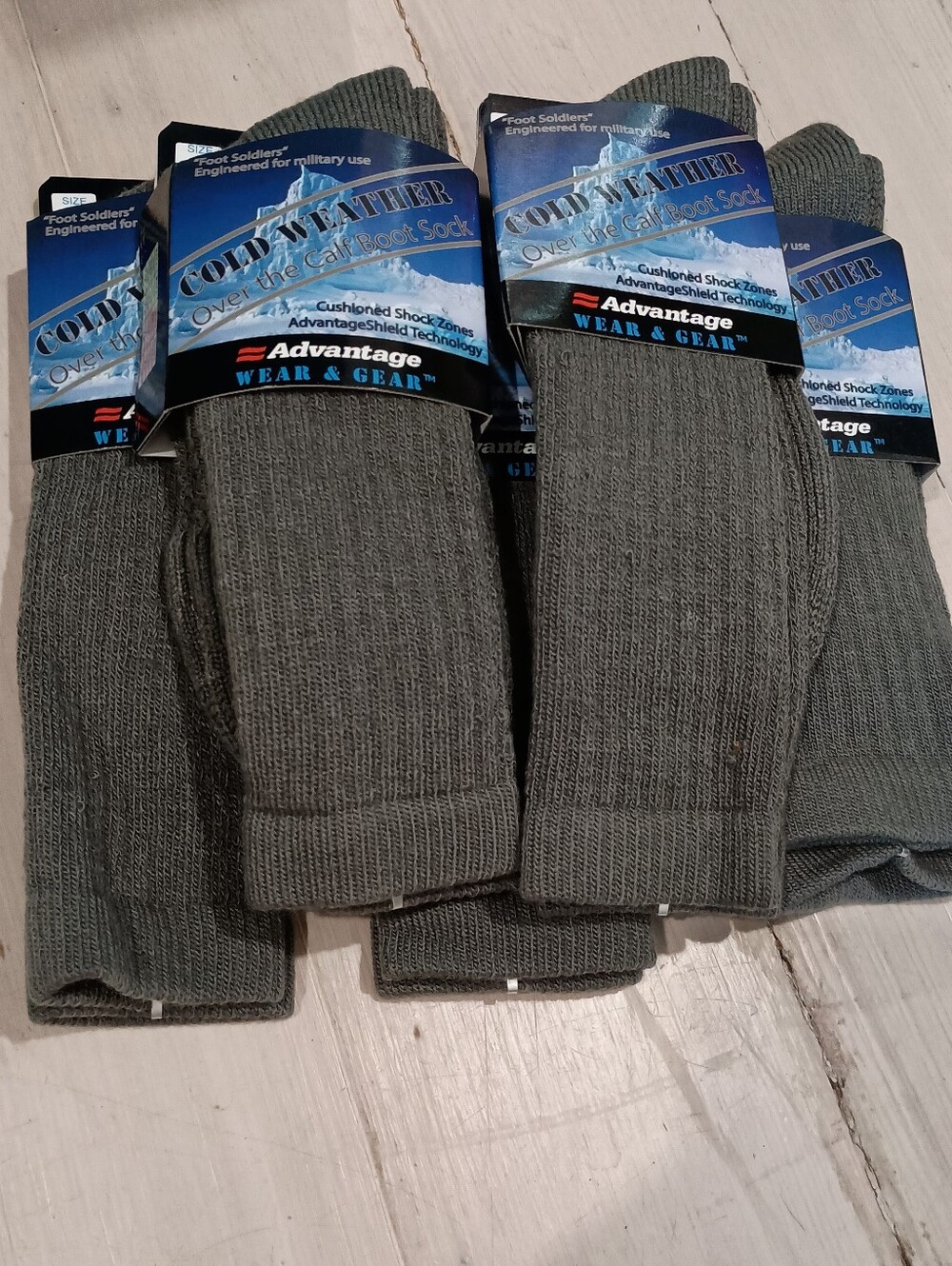 Cold Weather Over The Boot Socks 5 Pairs